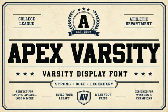 Apex Varsity: Understanding the Power of Athletic Typography