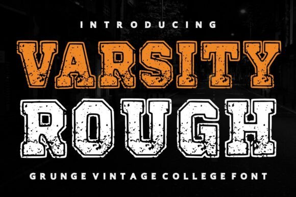 Decoding the Distressed Look: The Cultural and Practical Roots of Varsity Rough Typography