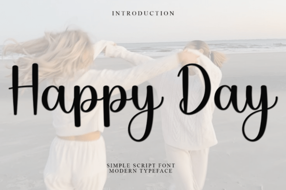 Discover the Whimsical Magic of the Happy Day Typeface for Your Festive Projects