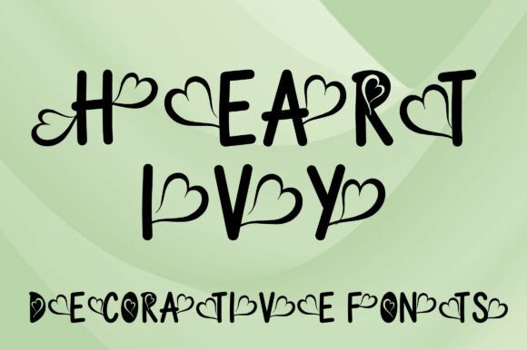 Heart Ivy: A Font That Brings Warmth and Charm to Your Designs