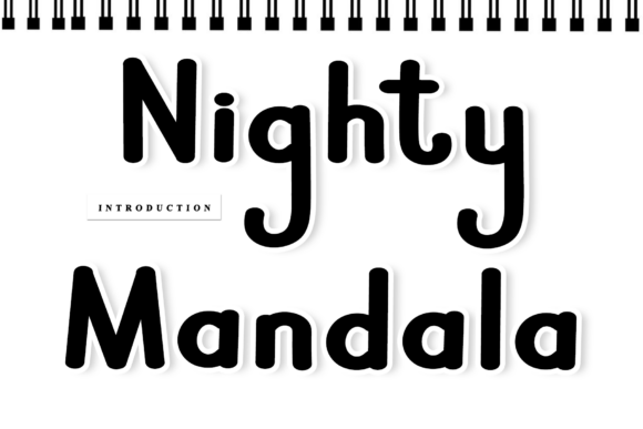 Nighty Mandala: A Practical Look at This Handwritten Font for Modern Design