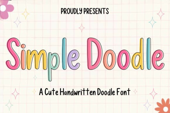 Simple Doodle: The Handwritten Font That Brings Lighthearted Joy to Your Designs
