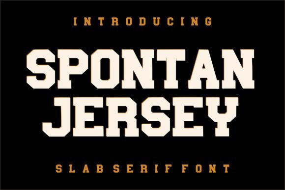 Spontan Jersey: A Strategic Approach to Athletic Typography
