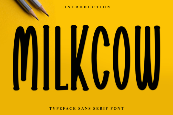 The Enchanting Spirit of Milkcow: A Typeface for Celebrations