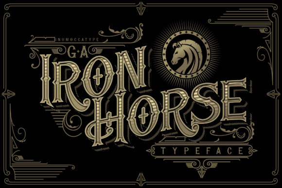 Unleashing Bold Design with the Iron Horse Font