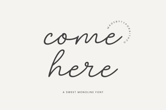 Why Come Here is More Than a Font: A Strategic Guide to Intentional Typography